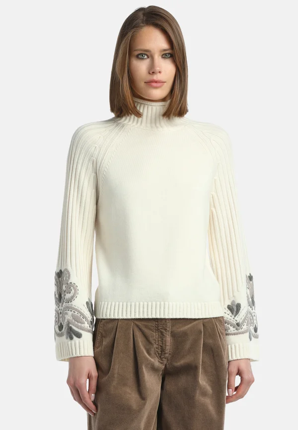 MANICO - Strickpullover - panna