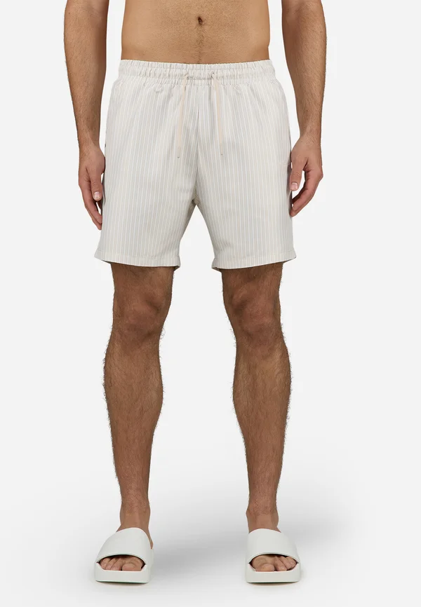 MANOC SWIM SHORTS - Badeshorts - light beige/white