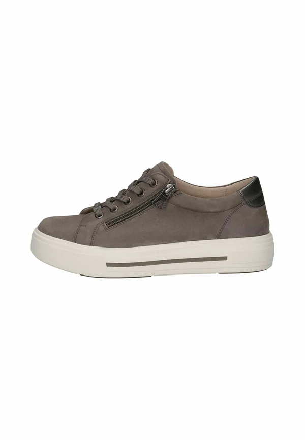 MANOU - Sneaker low - dk taupe suede
