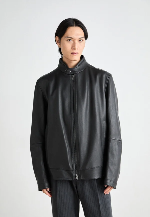 MANSELL - Lederjacke - black