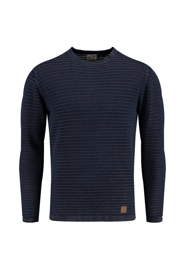 MANUEL ROUND - Strickpullover - navy