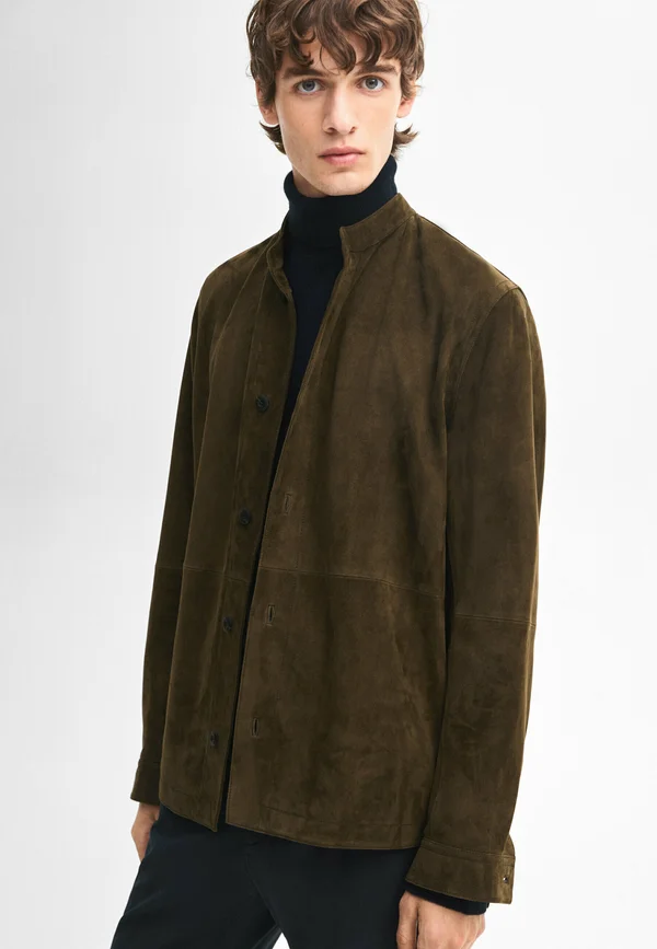 MAO COLLAR - Leichte Jacke - brown