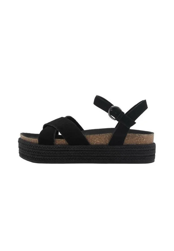 MARA - Riemensandalette - black