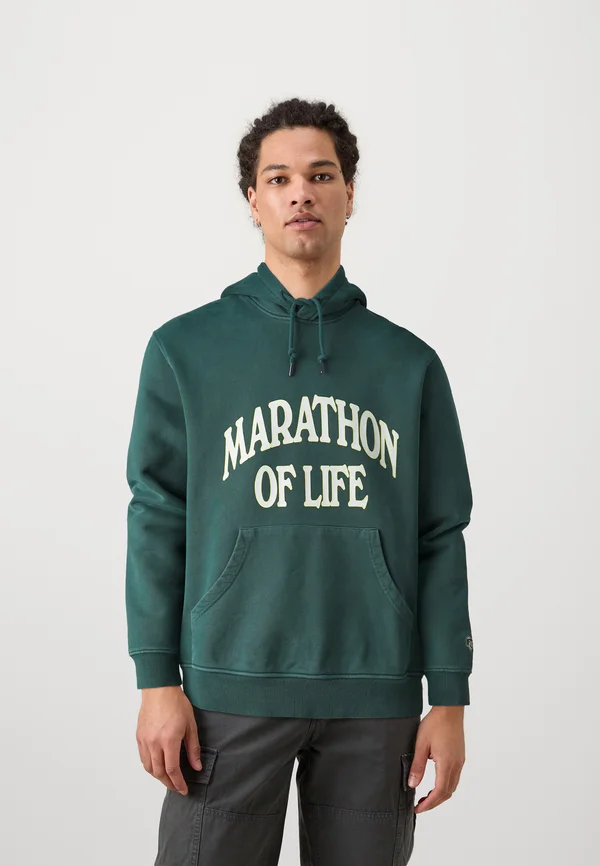 MARATHON HOODIE - Kapuzenpullover - emerald