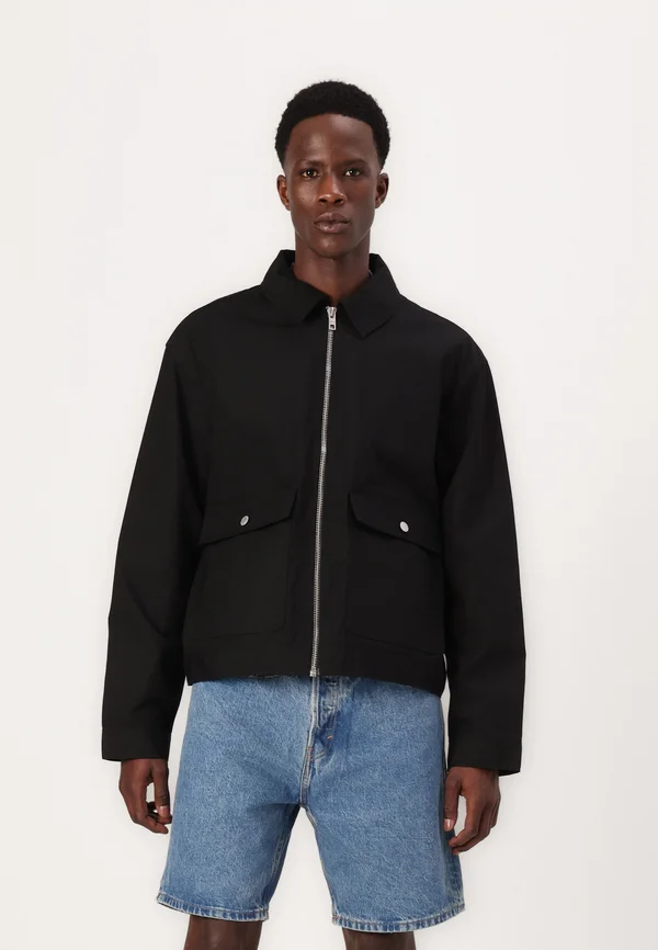 MARCO REGULAR JACKET - Leichte Jacke - black