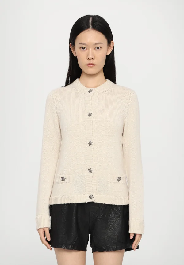 MARCYA BIJOUX - Strickjacke - ecru