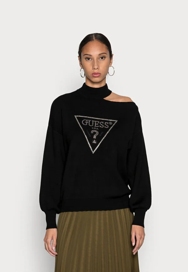 MARGOT  - Strickpullover - jet black