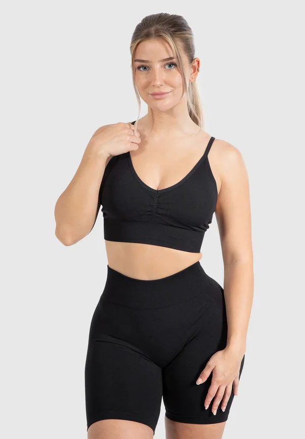 MARIA ADJUSTABLE YOGA BH - Sport-BH mit leichter Stützkraft - schwarz