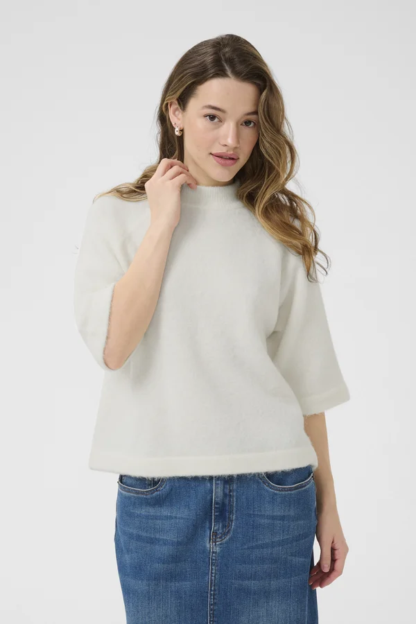 MARINA - Strickpullover - chalk cc