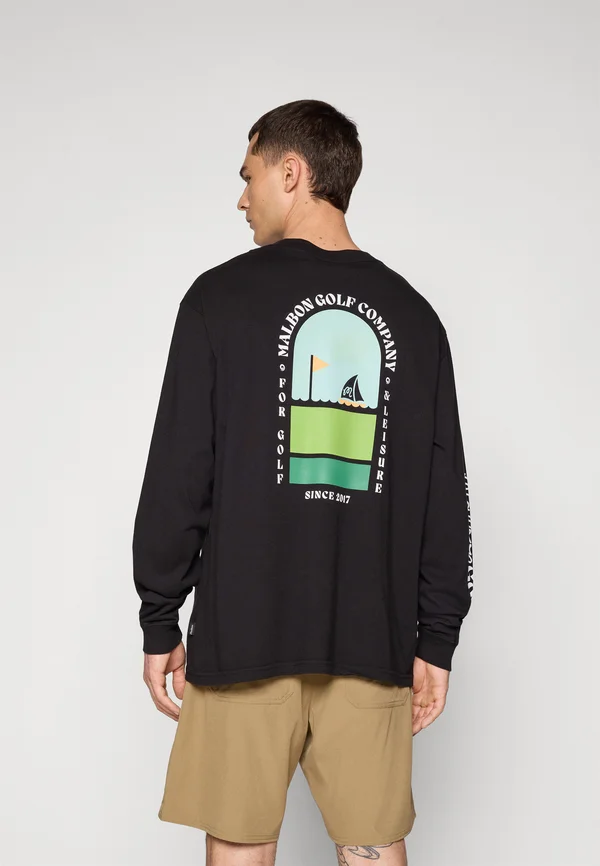 MARINA TEE - Langarmshirt - black