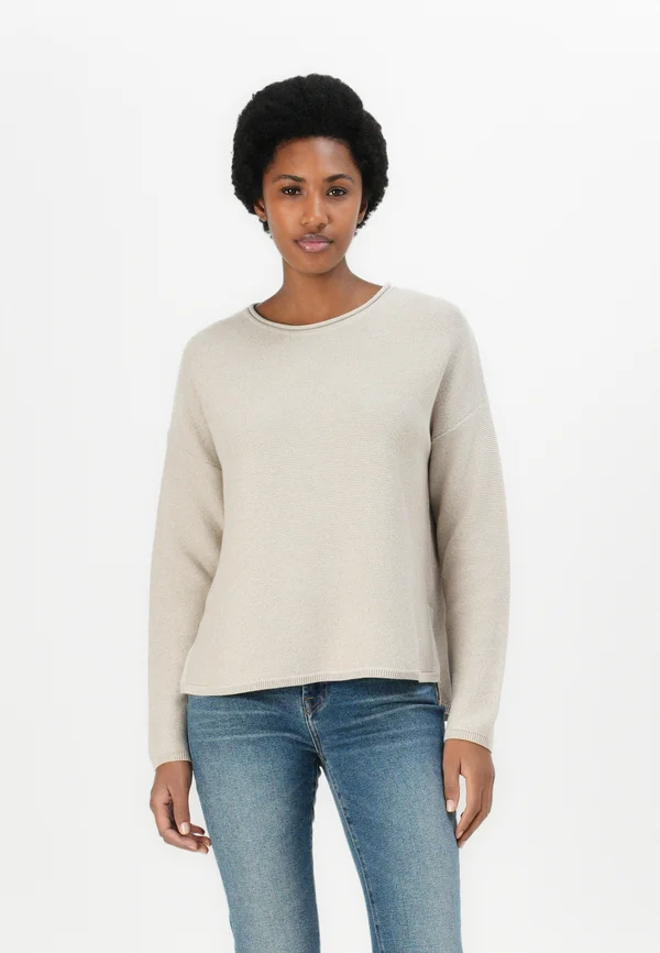 MARINE JUMPER - Strickpullover - light sand