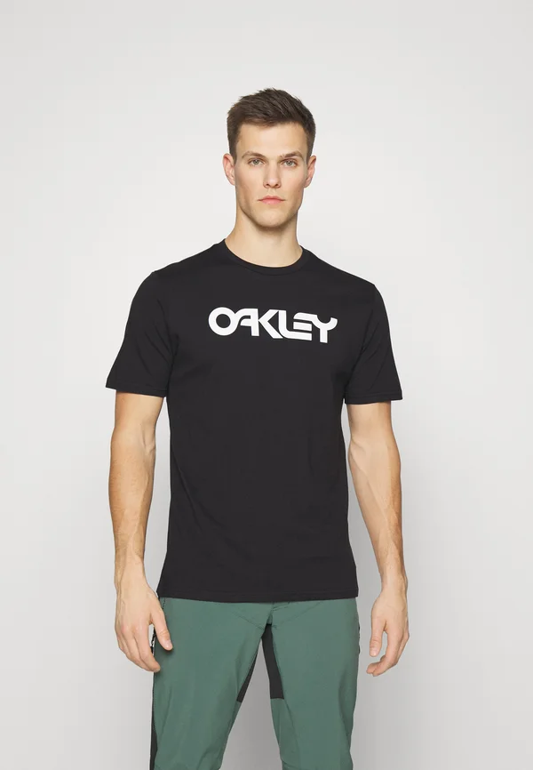 MARK TEE  - T-Shirt print - black/white