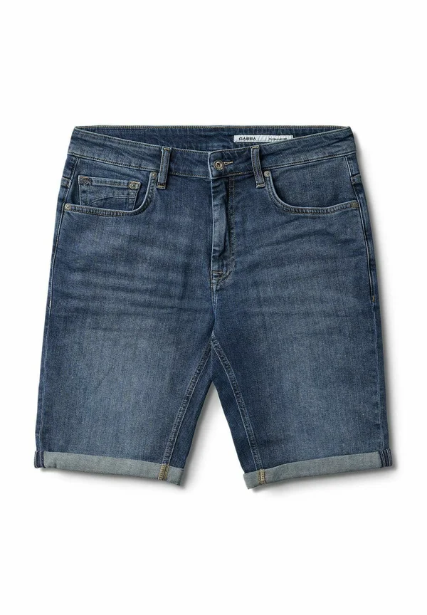 MARKUS - Jeans Shorts - mid blue denim