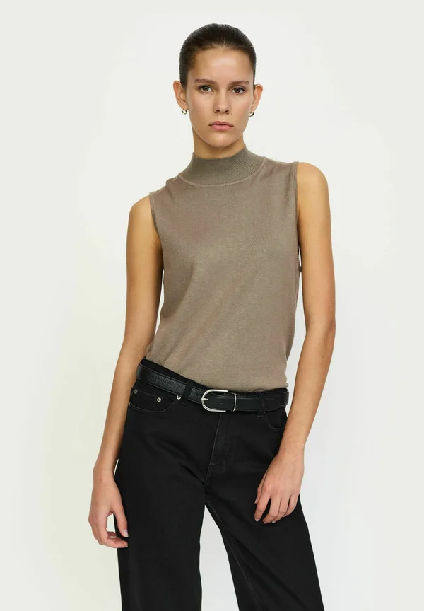 MARLA TURTLE - Strickpullover - greige