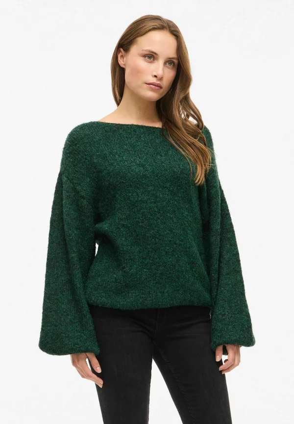 MARLEY LS PULLOVER - Strickpullover - ponderosa pine