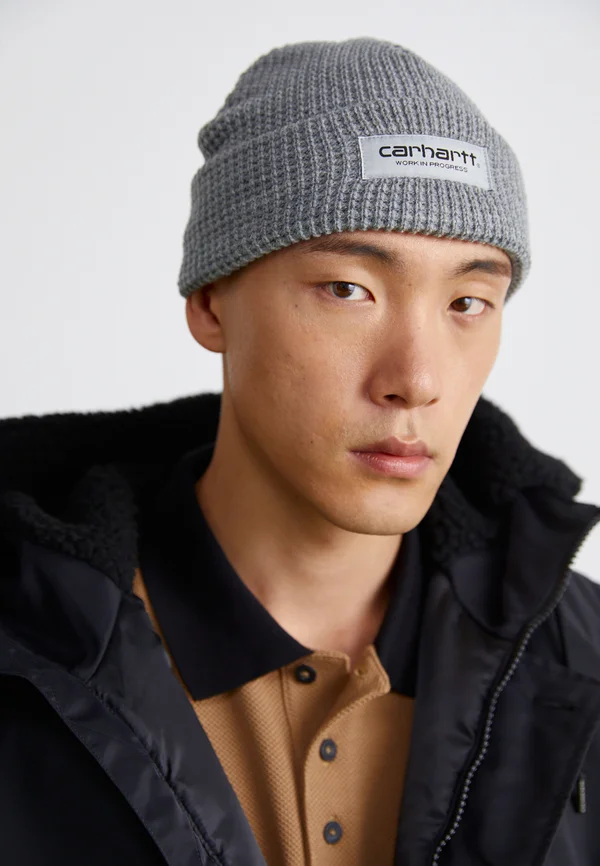 MARLON BEANIE UNISEX - Mütze - grey heather