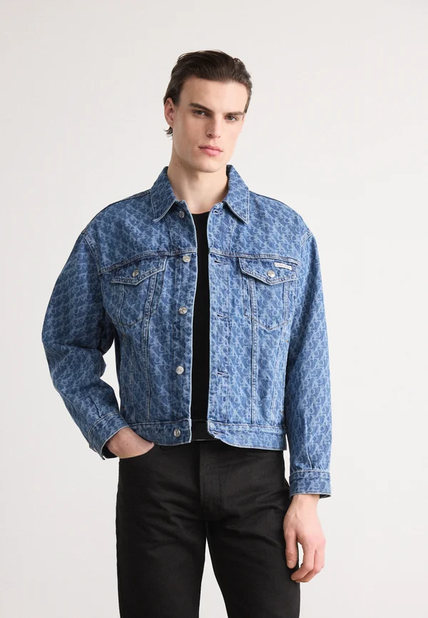 MARQUEE TRUCKER - Jeansjacke - blue denim