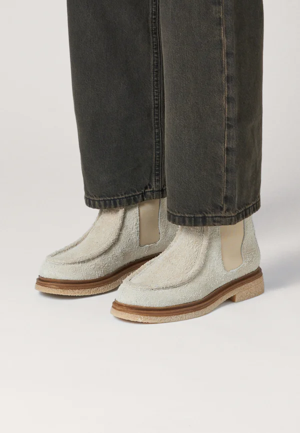 MARSALA - Stiefelette - bone brushed suede