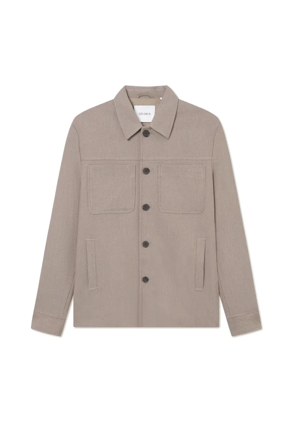 MARSEILLE HYBRID JACKET - Übergangsjacke - walnut melange