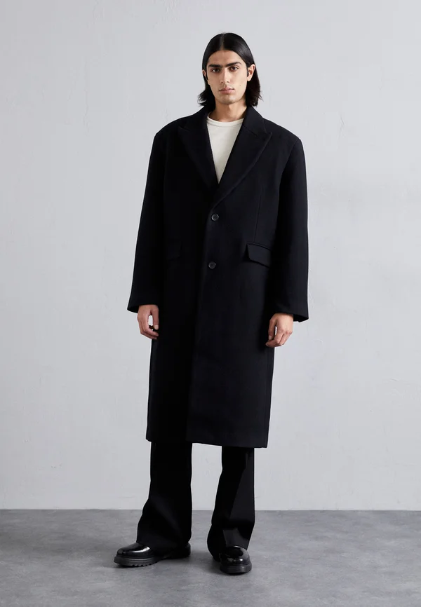 MARTIN COAT - Klassischer Mantel - black