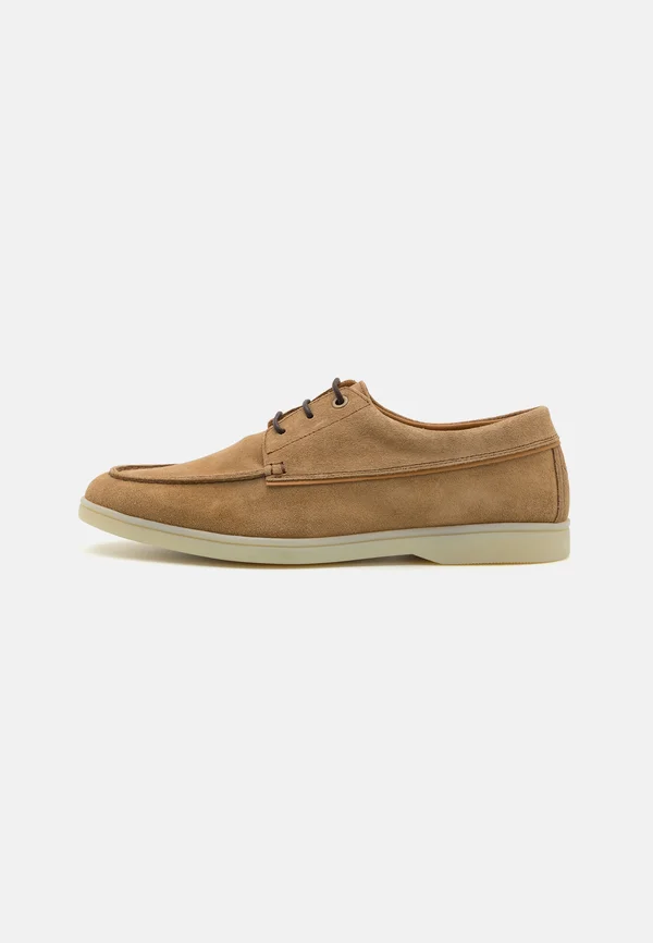 MARTIN - Sportlicher Schnürer - sand beige