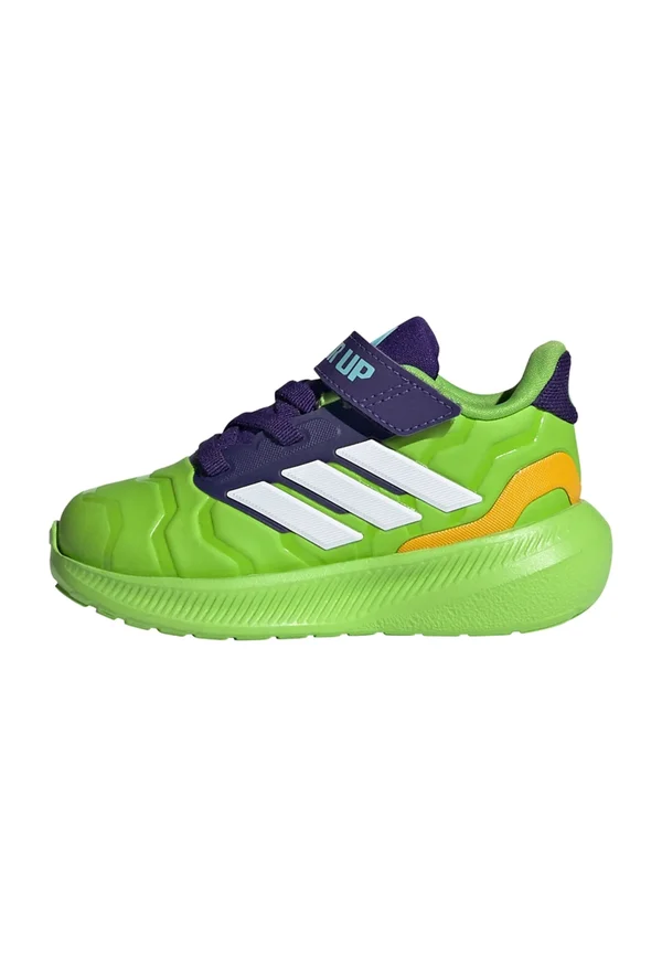 MARVEL IRON HULK RUNFALCON   - Sneaker low - semi solar green cloud white   collegiate purple