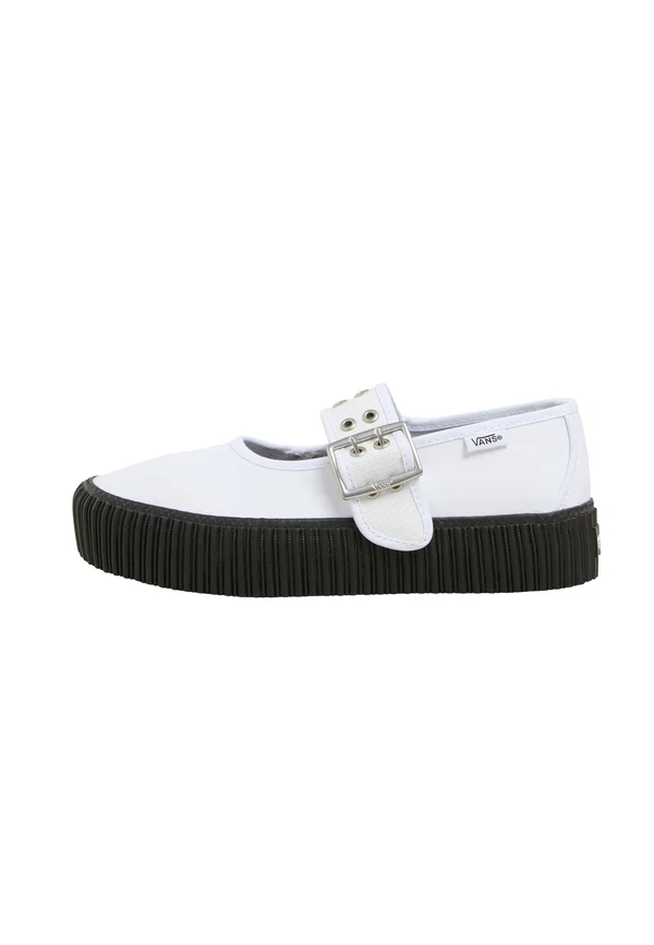 MARY JANE CREEPER - Slipper - white black