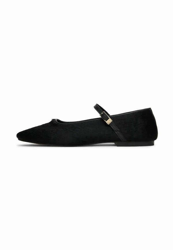 MARY JANE - Riemchenballerina - black