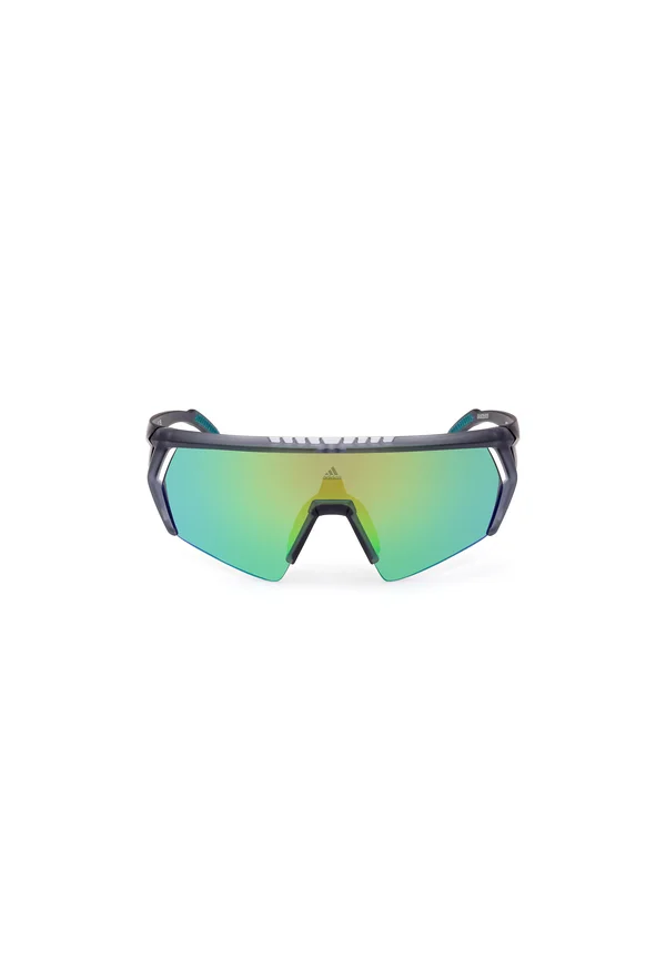 MASKENFORM - Sportbrille - grigio verde specchiato