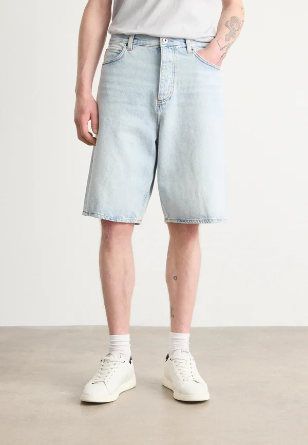 MASON - Jeans Shorts - turquoise/aqua