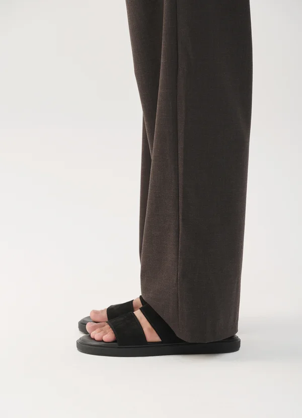 MASON - Pantolette flach - black