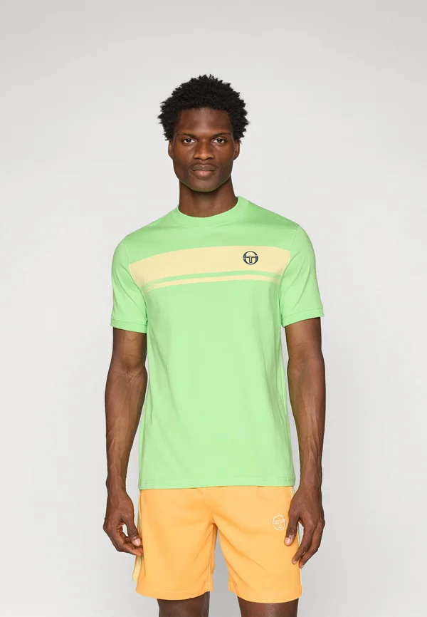 MASTER TEE - T-Shirt print - summer green/pale banana