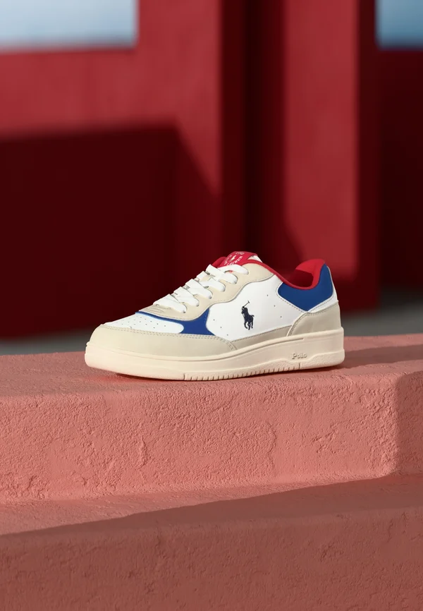MASTERS COURT II UNISEX - Sneaker low - white/multi-coloured