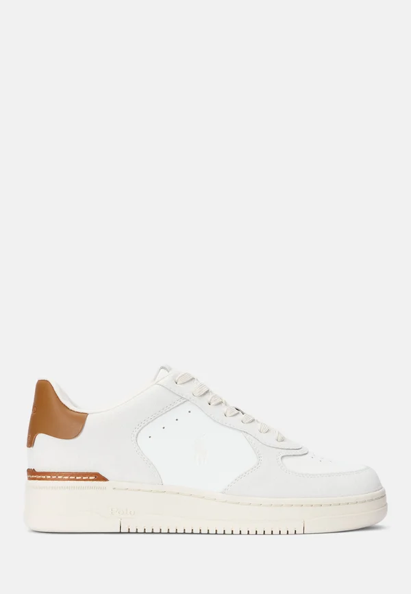 MASTERS COURT LEATHER SUEDE SNEAKER UNISEX - Sneaker low - bianco/deckwash white