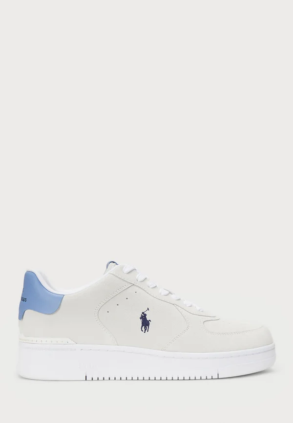 MASTERS COURT SUEDE SNEAKER UNISEX - Sneaker low - bianco/campus blue