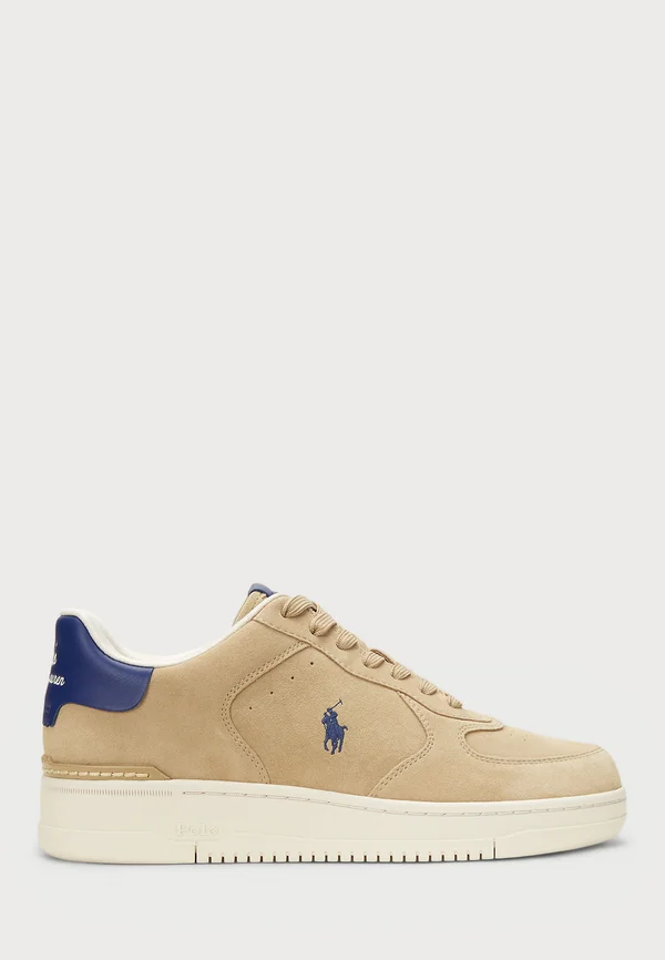 MASTERS COURT SUEDE SNEAKER UNISEX - Sneaker low - bone/light navy