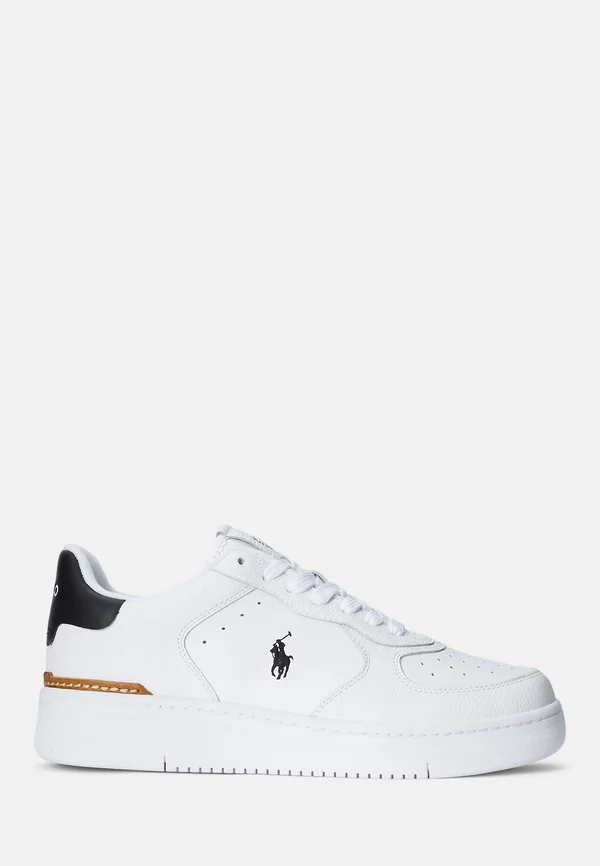 MASTERS CRT TOP LACE UNISEX - Sneaker low - white/black