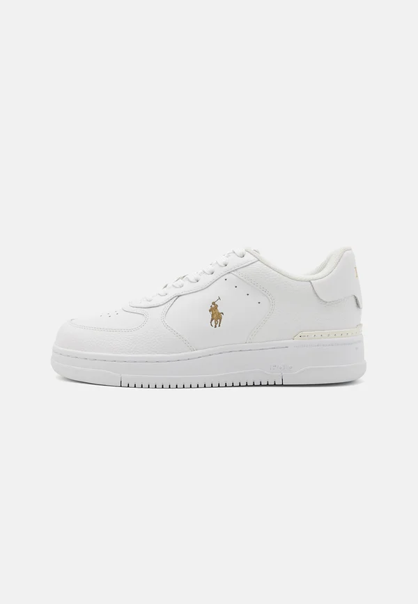 MASTERS LACE UNISEX - Sneaker low - white/gold