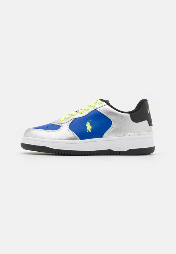 MASTERS LOW TOP UNISEX - Sneaker low - silver/royal/yellow