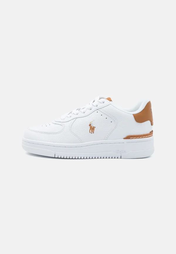MASTERS TOP LACE UNISEX - Sneaker low - white/tan