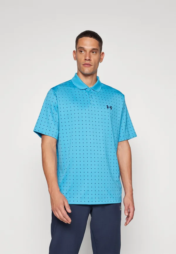 MATCHPLAY PRINTED - Poloshirt - ether blue/midnight navy