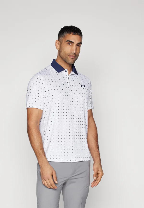 MATCHPLAY PRINTED  - Poloshirt - white/midnight navy