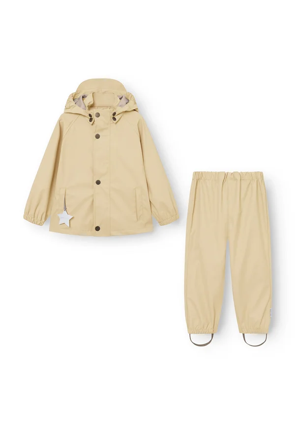 MATREINAR RAIN SET UNISEX - Regenjacke / wasserabweisende Jacke - boulder sand