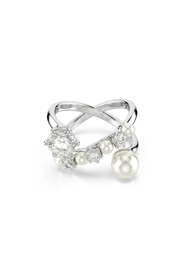 MATRIX ROUND CUT - Ring - white
