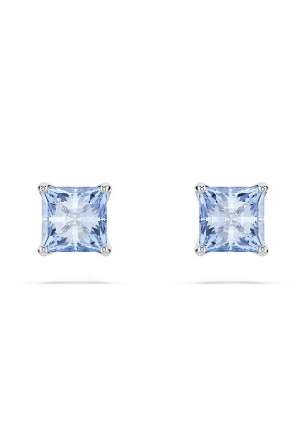 MATRIX STUD SQUARE CUT - Ohrringe - blue