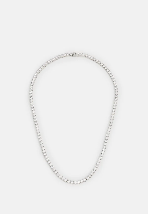 MATRIX TENNIS NECKLACE ROUND CUT - Halskette - silver-coloured