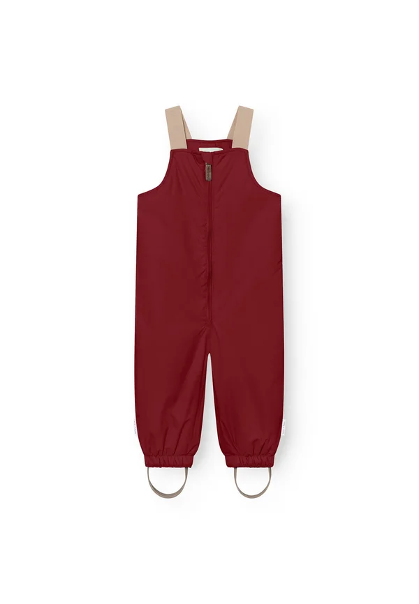MATWALENTY SNOW UNISEX - Latzhose - red merlot