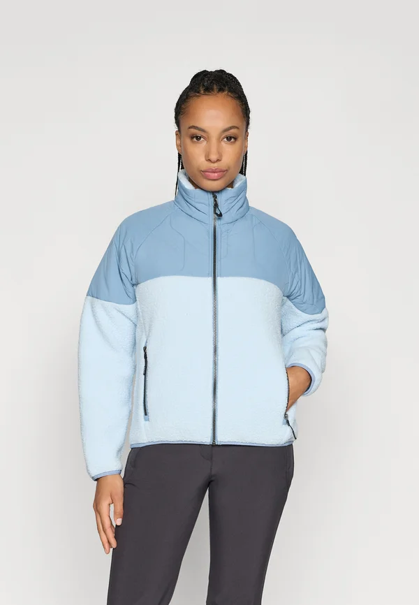 MAUSTON - Fleecejacke - baby blue