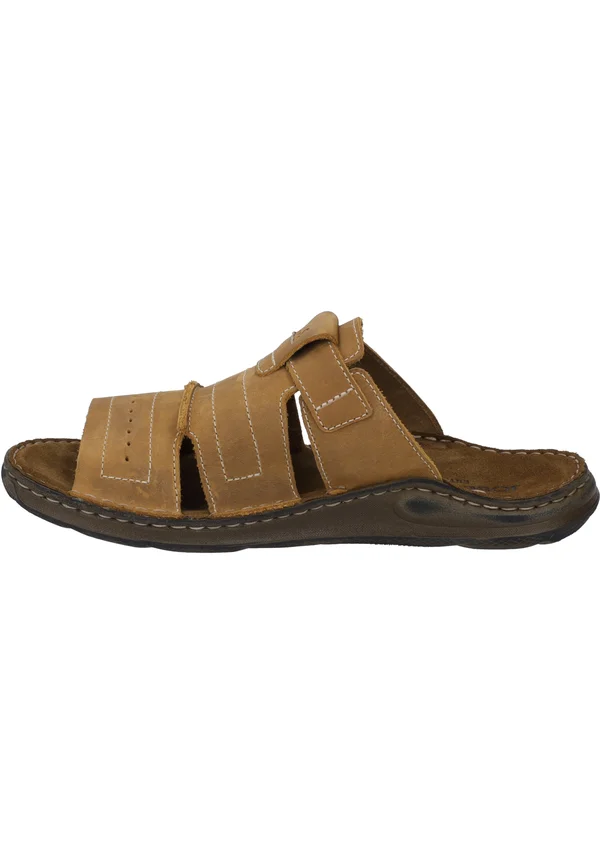 MAVERICK 14 - Pantolette flach - castagne