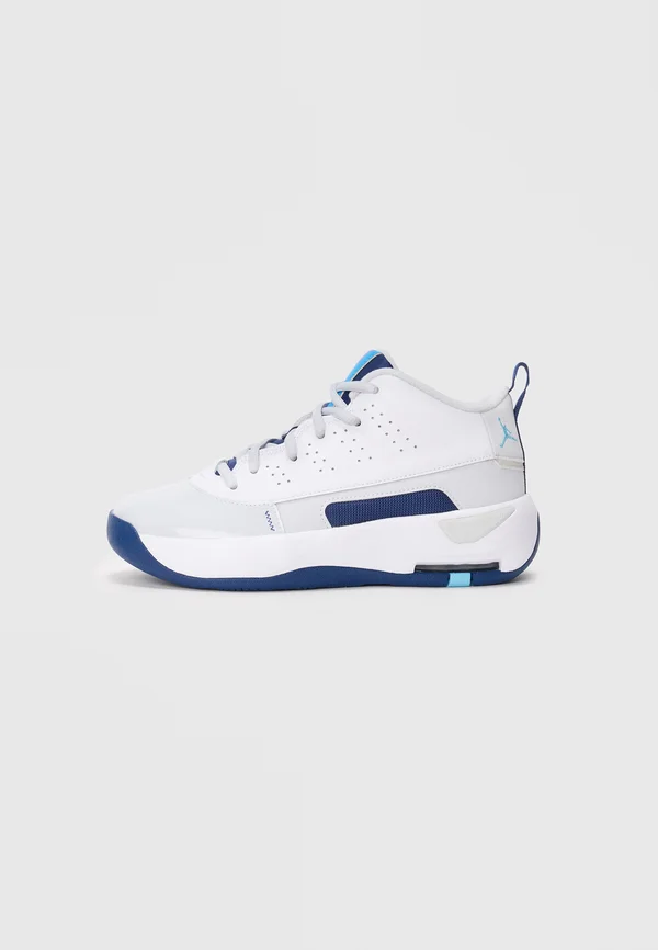 MAX AURA 7 UNISEX - Sneaker high - white/pure platinum-coloured/blue chill/blue void/photo blue/hot lava